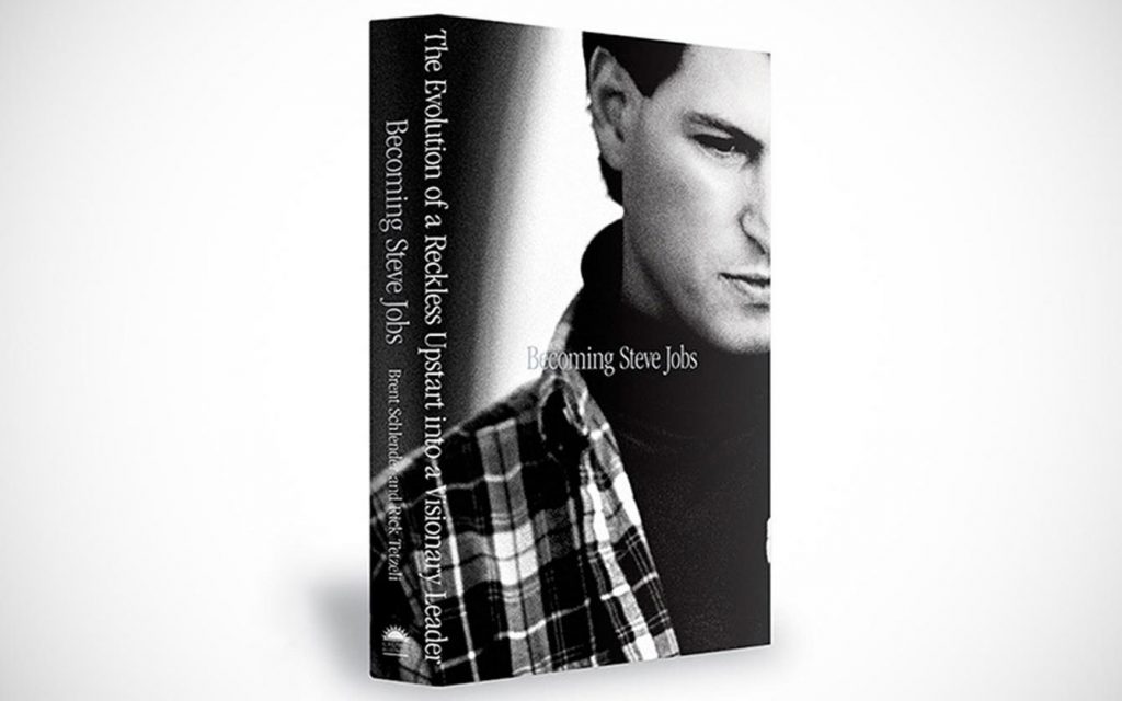 Capa do livro Becoming Steve Jobs