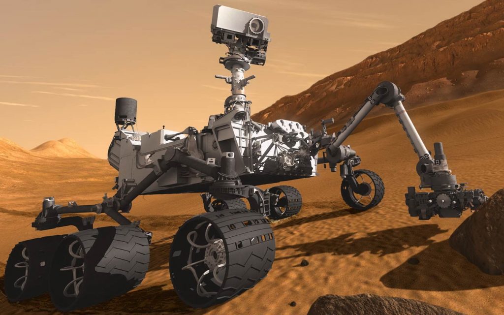 Veiculo da Nasa Curiosity