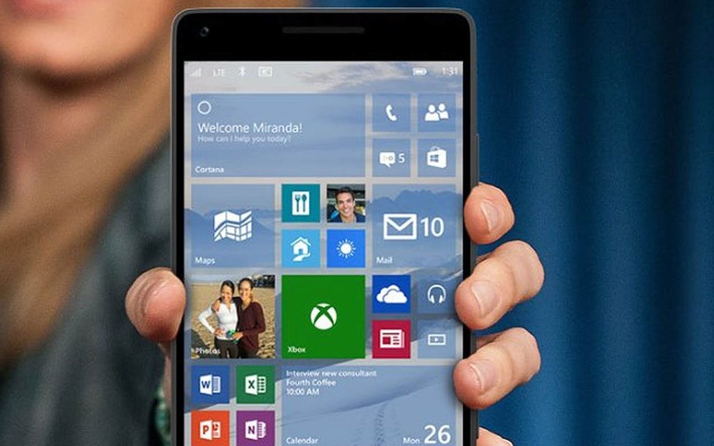 Xiaomi Mi4 Rodando Windows 10