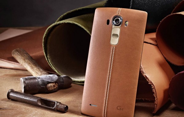 LG G4 em Couro Marrom