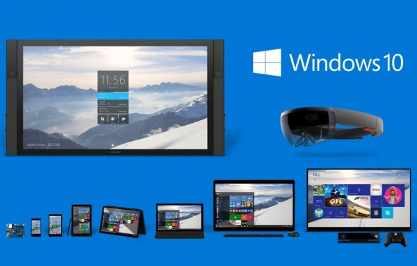 Windows 10 em 7 versões