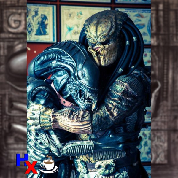 alien vs predador namorados