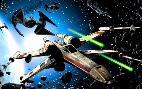 x-wing vs tie fighter