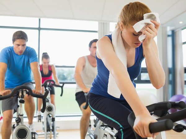 treino na academia
