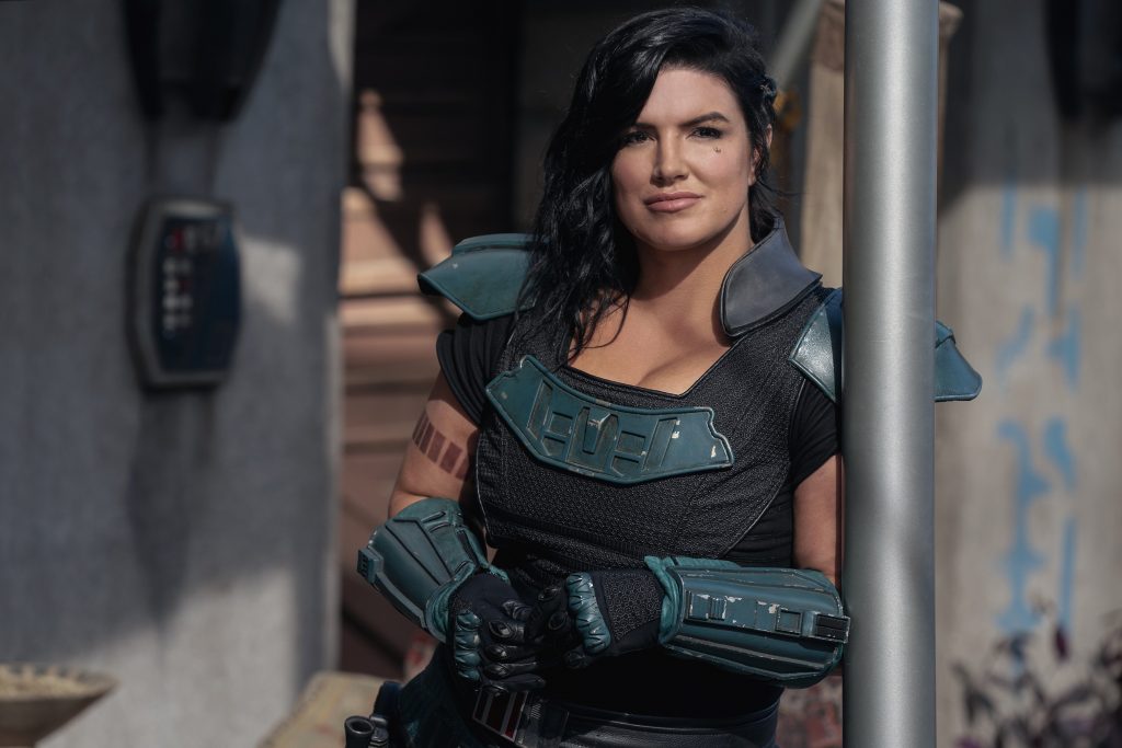 Gina Carano como Cara Dune em The Mandalorian