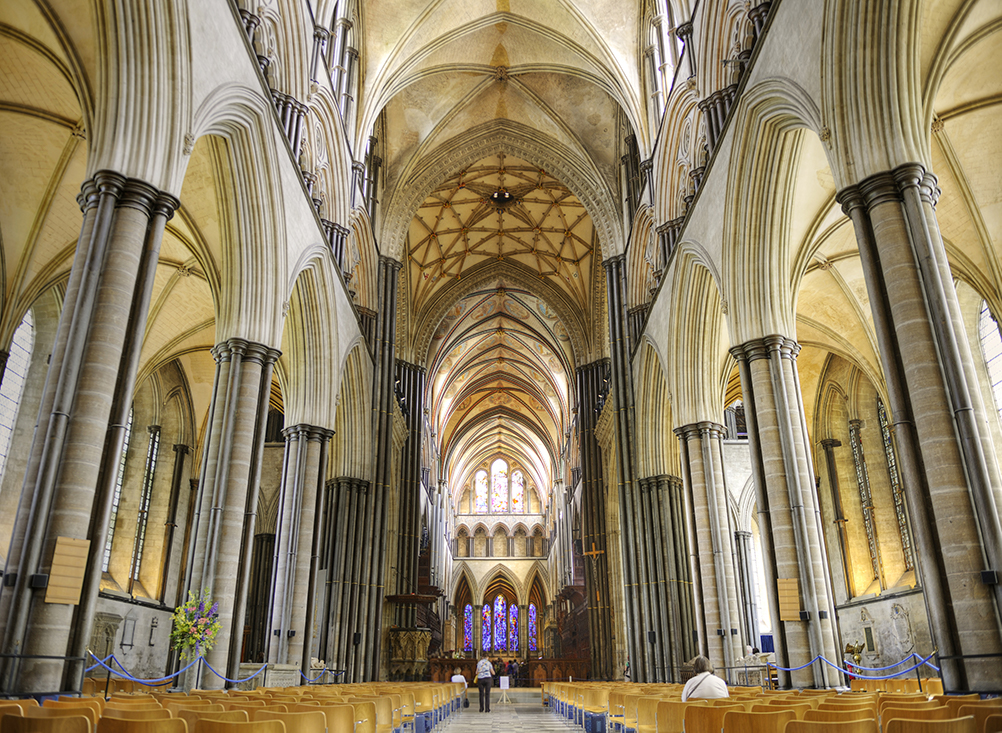 Interior da Catedral de Salisbury