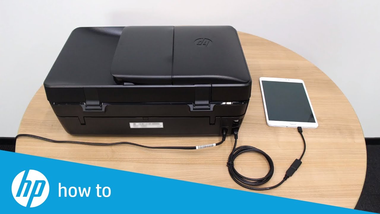 Imprimindo em uma impressora HP através do cabo OTG