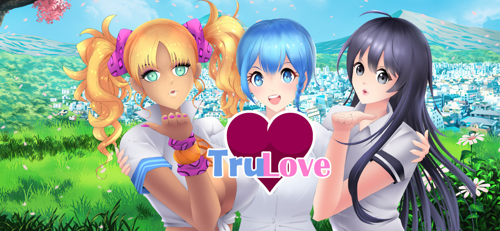 Arte promocional do jogo 'TruLove', um exemplo de visual novel para adultos que pode ser afetada pelas novas restrições de conteúdo no itch.io.